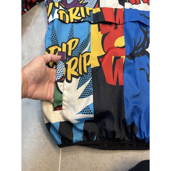 Reason Comic Book Water Resistant Windbreaker Jacket - Men’s Size Small - Picture 11 of 14